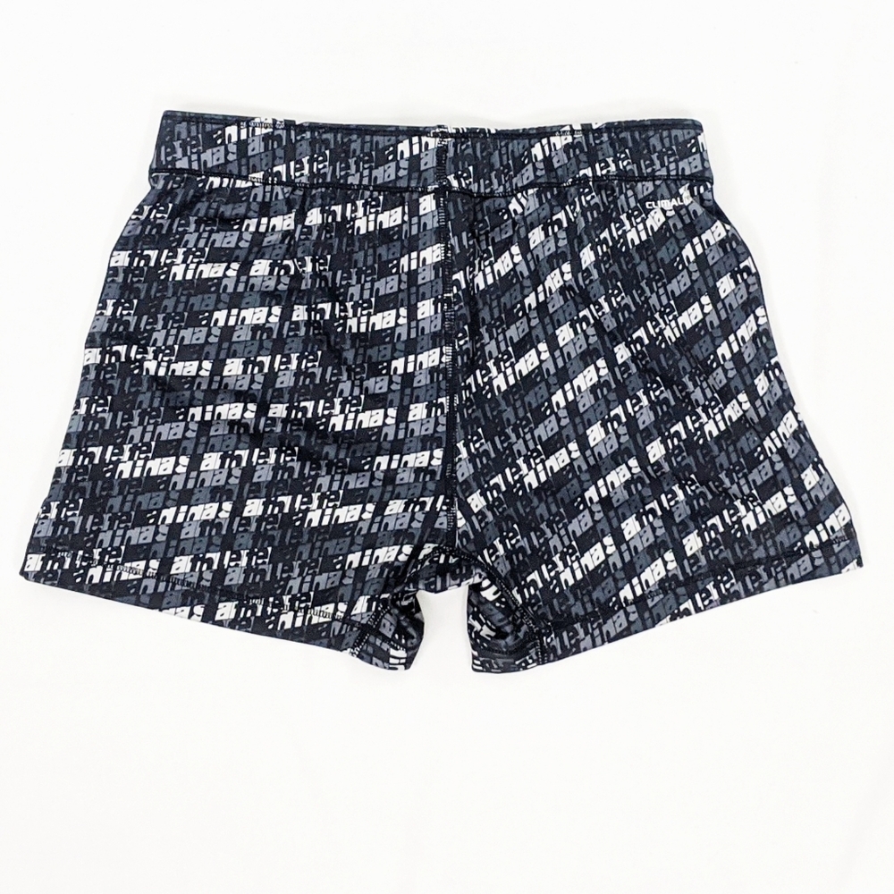 Adidas Logo Running Spandex Shorts Womens Large